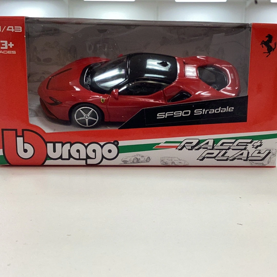 Ferrari SF90 1:43 Bburago Diecast – Pure Racing Obsession