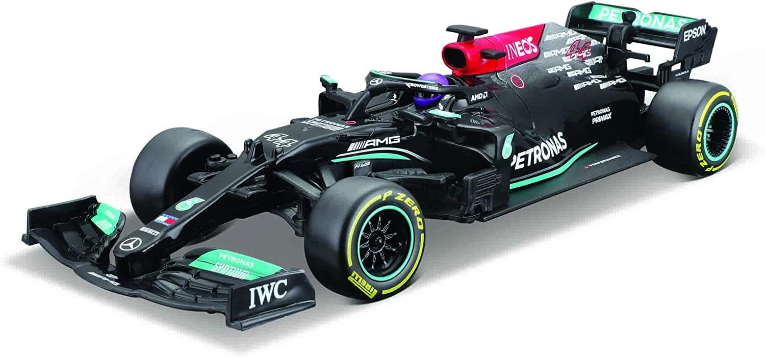 Lewis Hamilton 2021 F1 Mercedes RC Car – 1:24 Scale!
